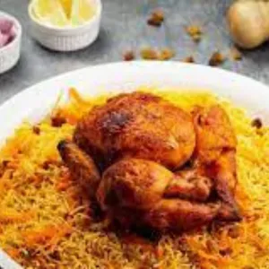 Afghani Pualo with 1/4 Grilled Chicken