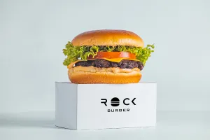 Smashed Angus Burger Double