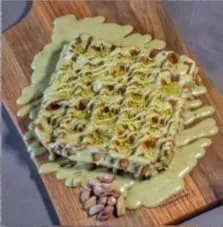 Belgium waffle Pistachio