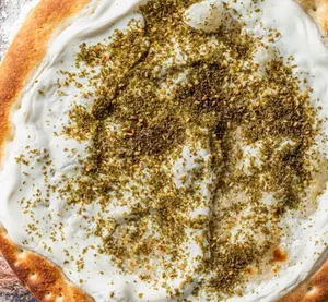Labneh & Zaatar Manakish