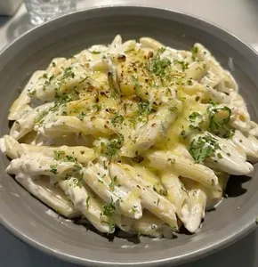 Pasta white sauce