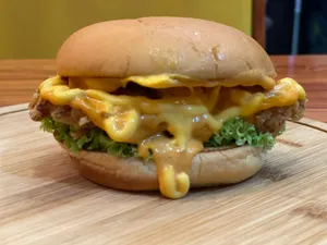 La Farina Crispy Shrimp Burger