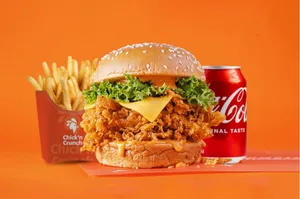 Dynamite Chicken Burger Combo