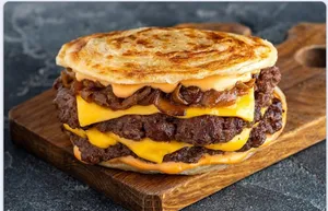 Paratha smash Beef double