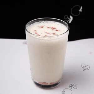Banana and Vimto juice