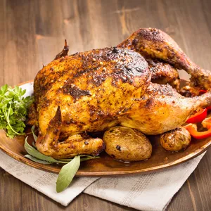 Half Grilled Chicken