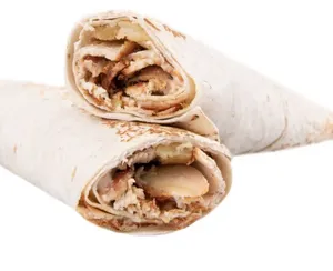 Hummus With Meat sandwich