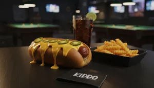 Chicken Hot dog sandwich