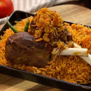 Afghani Pualo with Meat (1pcs).