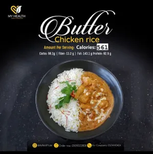 Butter Chicken Rice