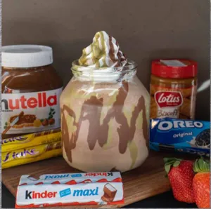 Customised  Milkshakes Jar