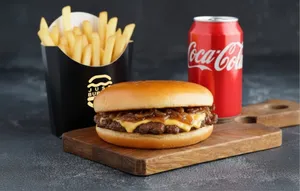 Smash Beef Burger Combo
