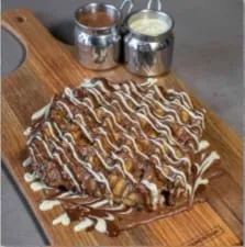 Belgium Waffle with Belgium mix Chocolate