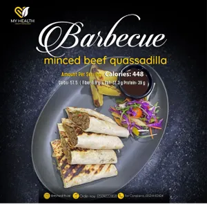 Barbecue Minced Beef Quassadilla