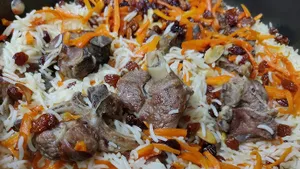 Mutton Afghani polao