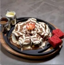 Crepe Sushi Redvelvet
