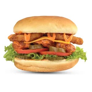 SPICY PRAWNS BURGER
