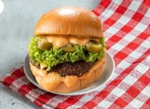Spicy Angus burger