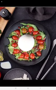 Burrata salad