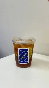 Peach ice tea