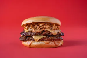 Double cheese burger