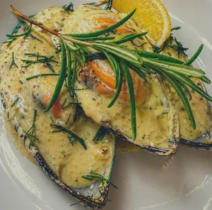 Oysters with Desert Love Sauce
