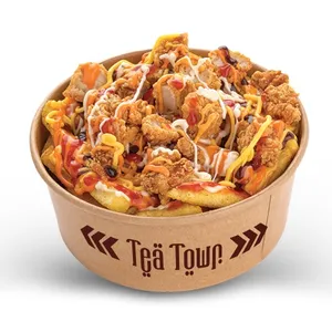 SAUCY FRIES & CHICKEN