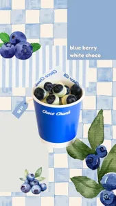 Blue Berry White Choco