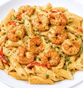 Shrimp pasta