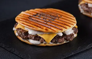 Flat Truffle Beef Burger