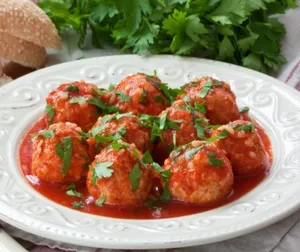Lamb Kofta With Tomato Sauce