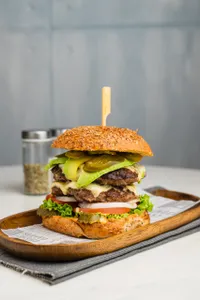 Beef Diet Double Burger
