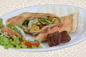 BBQ Lamb Kabab Sandwich