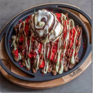 Positive Cake with ice cream
