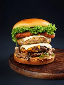 Big Chicken/Beef Burger