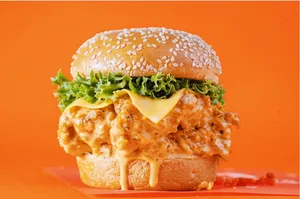 Maple Sriracha Burger.