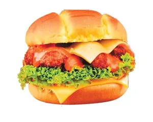 Dynamic Prawns Burger