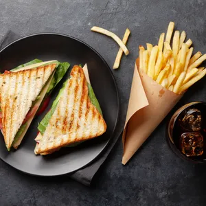 Cheese With Potato Sandwich