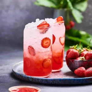 Strawberry mojito juice
