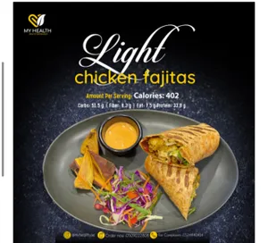 Light Chicken Fajitas                                                                               فاهيتا دجاج خفيف