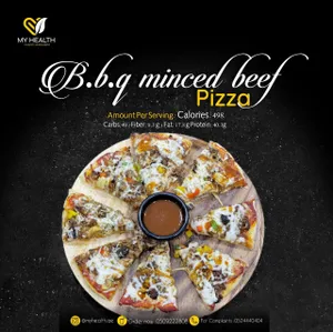 B.b.q Minced Beef Pizza