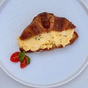 Croissant With Egg